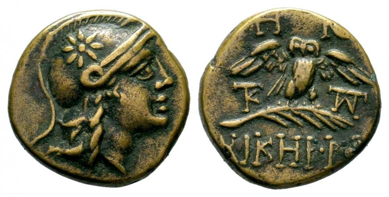 MYSIA. Pergamon. Ae (Circa 133-27 BC).
Condition: Very Fine

Weight: 3,13 gr
Dia...