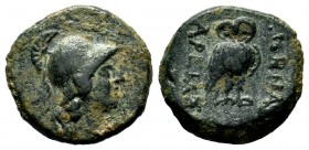 MYSIA. Pergamon. Ae (Circa 133-27 BC).
Condition: Very Fine

Weight: 4,56 gr
Diameter: 18,00 mm
