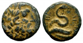 MYSIA. Pergamon. Ae (Circa 133-27 BC).
Condition: Very Fine

Weight: 7,21 gr
Diameter: 19,60 mm