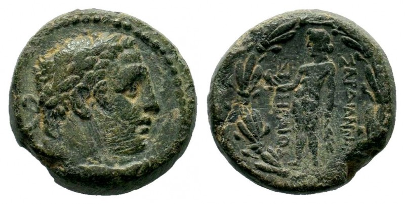 Lydia, Sardes. Civic Issue. Ca. 200-133 B.C. AE
Condition: Very Fine

Weight: 5,...