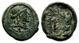 LYDIA. Sardes. Ae (2nd century BC).
Condition: Very Fine

Weight: 4,05 gr
Diameter: 15,50 mm