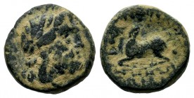 Seleukid Kingdom. 246-226 B.C. Æ 
Condition: Very Fine

Weight: 4,41 gr
Diameter: 15,65 mm