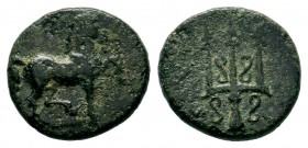 CARIA. Mylasa. Ae (Circa 210-30 BC).
Condition: Very Fine

Weight: 1,44 gr
Diameter: 11,93 mm