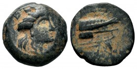 PHOENICIA. Arados. Ae (Circa 350-332 BC).
Condition: Very Fine

Weight: 3,78 gr
Diameter: 16,70 mm