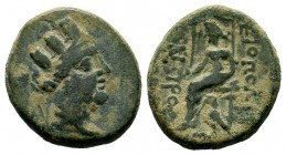 CILICIA, Hieropolis-Kastabala. Circa 2nd-1st century BC. Æ
Condition: Very Fine

Weight: 7,02 gr
Diameter: 20,65 mm