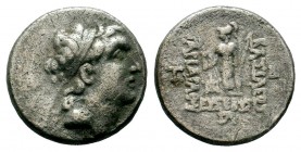 Kings of Cappadocia. Ariarathes VI (130-116 BC). AR Drachm 
Condition: Very Fine

Weight: 4,11 gr
Diameter: 16,00 mm