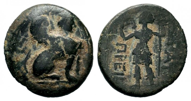 SELEUKID KINGDOM. (246-225 BC). Ae. 
Condition: Very Fine

Weight: 2,92 gr
Diame...