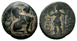 SELEUKID KINGDOM. (246-225 BC). Ae. 
Condition: Very Fine

Weight: 2,92 gr
Diameter: 16,65 mm