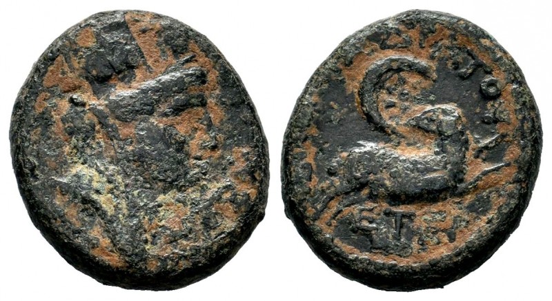 SELEUKID KINGDOM. (246-225 BC). Ae. 
Condition: Very Fine

Weight: 5,73 gr
Diame...