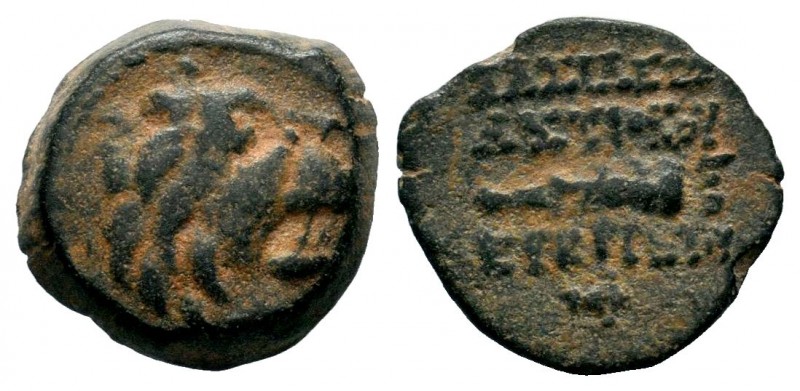 SELEUKID KINGDOM. (246-225 BC). Ae. 
Condition: Very Fine

Weight: 2,23 gr
Diame...