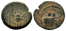 SELEUKID KINGDOM. (246-225 BC). Ae. 
Condition: Very Fine

Weight: 3,28 gr
Diameter: 15,60 mm