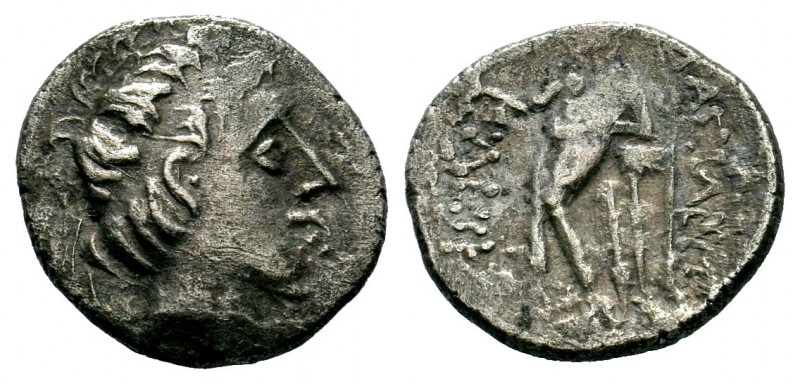 KINGS OF SYRIA. Barbaric, 138-129 B.C. AR Drachm.
Condition: Very Fine

Weight: ...