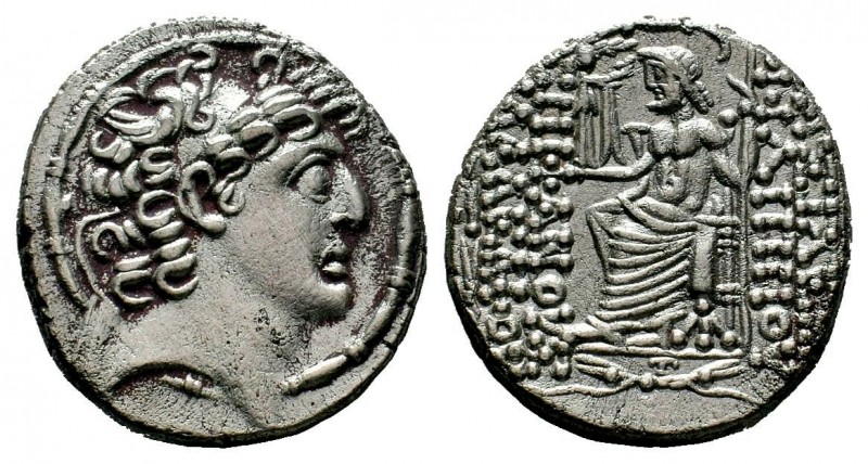 Seleukid kings. Philippos I. Philadelphos (95-83 BC). AR Tetradrachm 
Condition:...