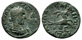 CILICIA, Anazarbos. Volusian. 251-253 AD. Æ 
Condition: Very Fine

Weight: 6,37 gr
Diameter: 6,37 mm