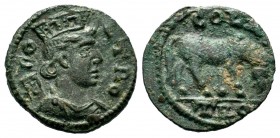 Troas. Alexandreia. Pseudo-autonomous issue circa AD 138-268. Bronze Æ 
Condition: Very Fine

Weight: 4,51 gr
Diameter: 20,20 mm