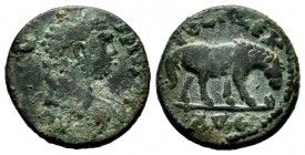 Elagabalus (218-222). Troas, Alexandria. Æ
Condition: Very Fine

Weight: 7,61 gr
Diameter: 23,00 mm