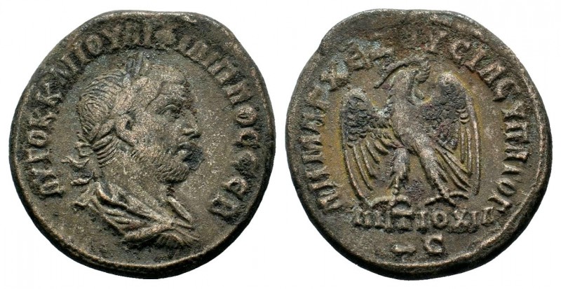 Philippus I (244-249 AD). AR Tetradrachm 
Condition: Very Fine

Weight: 9,77 gr
...