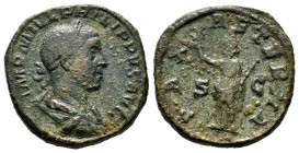 Philippus II (244-249) - AE Sestertius
Condition: Very Fine

Weight: 20,41 gr
Diameter: 29,30 mm