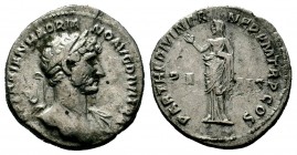 Hadrianus (117-138 AD). AR Denarius 
Condition: Very Fine

Weight: 2,86 gr
Diameter: 18,70 mm