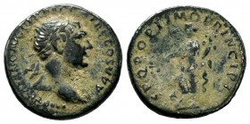 Trajan (AD 98-117). AR denarius 
Condition: Very Fine

Weight: 3,44 gr
Diameter: 18,00 mm