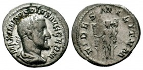 Maximinus I. (235-238 AD). AR Denarius 
Condition: Very Fine

Weight: 3,01 gr
Diameter: 18,85 mm