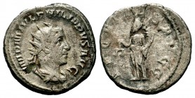 Philippus I (244-249 AD). AR Antoninianus
Condition: Very Fine

Weight: 3,82 gr
Diameter: 22,45 mm