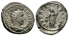 Trebonianus Gallus AR Antoninianus. Rome, 251-253. 
Condition: Very Fine

Weight: 4,72 gr
Diameter: 24,65 mm