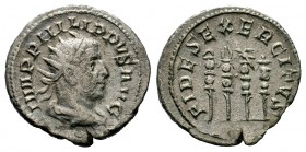 Gordian III (238-244). AR Antoninianus 
Condition: Very Fine

Weight: 3,35 gr
Diameter: 21,10 mm