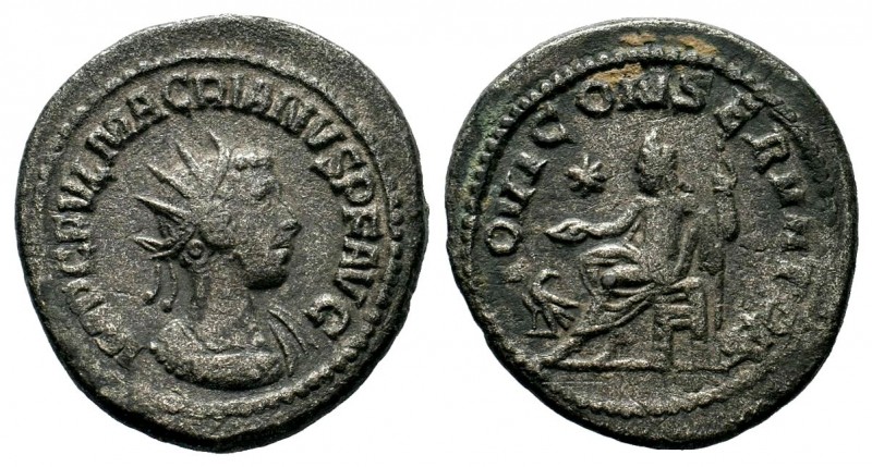 MACRIANUS, 260-261 AD. AR Antoninianus
Condition: Very Fine

Weight: 4,16 gr
Dia...