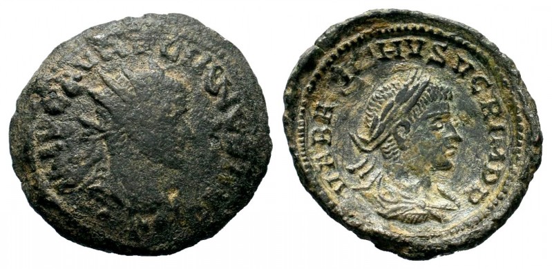 Vabalathus (268-272 AD), for and with Aurelianus (270-275 AD). AE 
Condition: Ve...