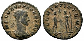 Probus (276-282 AD). AE silvered Antoninianus 
Condition: Very Fine

Weight: 3,73 gr
Diameter: 21,10 mm