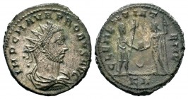 Probus (276-282 AD). AE silvered Antoninianus 
Condition: Very Fine

Weight: 5,43 gr
Diameter: 22,85 mm
