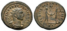 Probus (276-282 AD). AE silvered Antoninianus 
Condition: Very Fine

Weight: 4,42 gr
Diameter: 20,70 mm