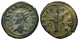 Claudius II. (268-270 AD). AE silvered Antoninianus
Condition: Very Fine

Weight: 3,27 gr
Diameter: 22,00 mm