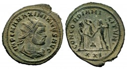 Maximian Antoninianus, AD 293-295.
Condition: Very Fine

Weight: 3,44 gr
Diameter: 22,10 mm