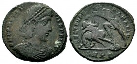 Constantius II (337-361 AD). AE Centenionalis
Condition: Very Fine

Weight: 5,95gr
Diameter: 23,76mm