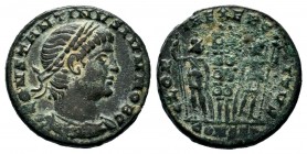 Constantinus II. AE (306-337 AD) 
Condition: Very Fine

Weight: 2,79gr
Diameter: 17,81mm