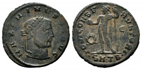 Licinius I (308-324 AD). AE Follis
Condition: Very Fine

Weight: 3,72 gr
Diameter:24,30 mm
