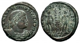Constantinus II. AE (306-337 AD) 
Condition: Very Fine

Weight: 2,81 gr
Diameter: 17,96mm