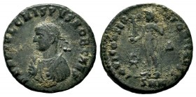 Crispus, Caesar, 316 - 326 AD Ae
Condition: Very Fine

Weight: 2,58gr
Diameter: 18,19mm