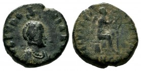 Aelia Eudoxia. Augusta, A.D. 400-404. AE
Condition: Very Fine

Weight: 3,18 gr
Diameter: 16,11mm