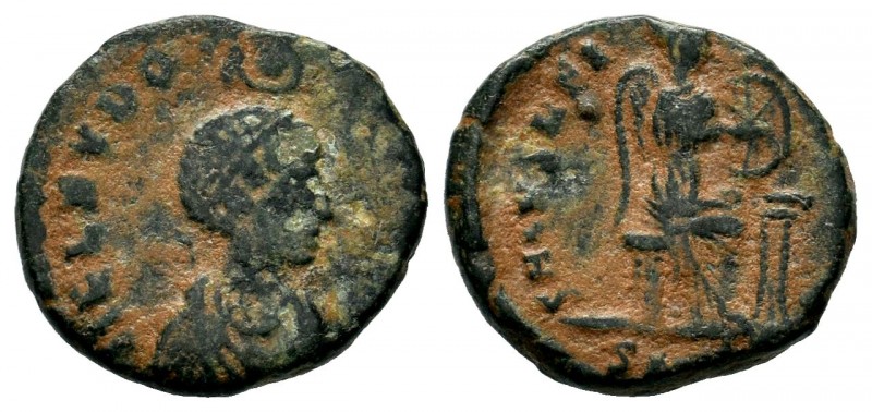 Aelia Eudoxia. Augusta, A.D. 400-404. AE
Condition: Very Fine

Weight: 2,15 gr
D...