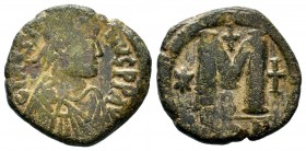 Anastasius I. 491-518. AE follis 
Condition: Very Fine

Weight: 16,18gr
Diameter: 29,85mm