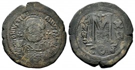 Justinianus I (527-565 AD). AE Follis
Condition: Very Fine

Weight: 22,61gr
Diameter: 40,60mm