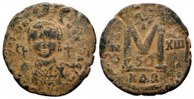 Justinianus I (527-565 AD). AE Follis
Condition: Very Fine

Weight: 21,03gr
Diameter: 38,17 mm