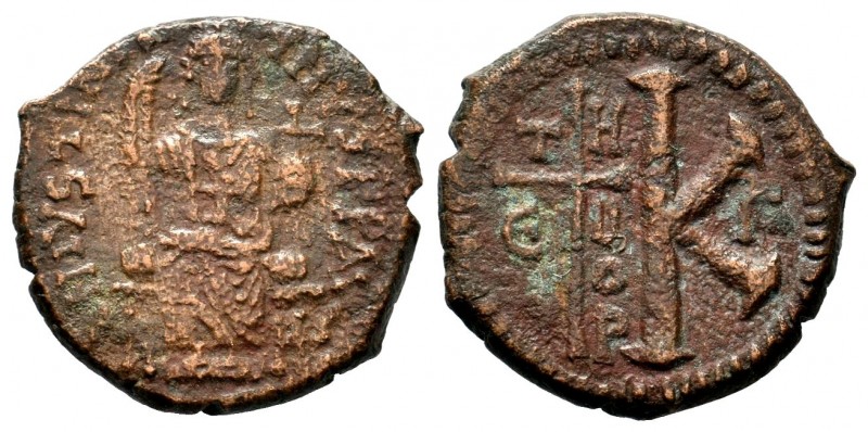 Justinianus I (527-565 AD). AE Nummi
Condition: Very Fine

Weight: 7,96gr
Diamet...