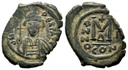 Maurice Tiberius. 582-602. AE follis 
Condition: Very Fine

Weight: 10,95gr
Diameter: 33,17mm