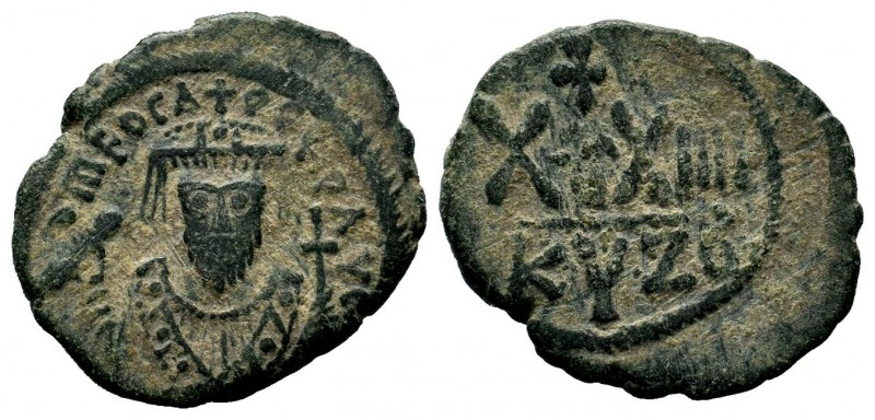 Phocas (602-610 AD). AE Follis
Condition: Very Fine

Weight:5,32 gr
Diameter: 24...