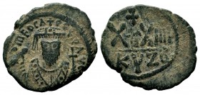 Phocas (602-610 AD). AE Follis
Condition: Very Fine

Weight:5,32 gr
Diameter: 24,56mm