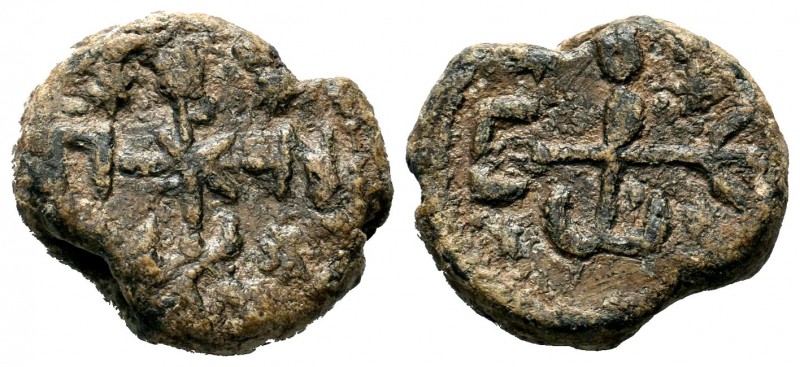 BYZANTINE LEAD SEALS. Unidentified (8th-13th centuries).
Condition: Very Fine

W...